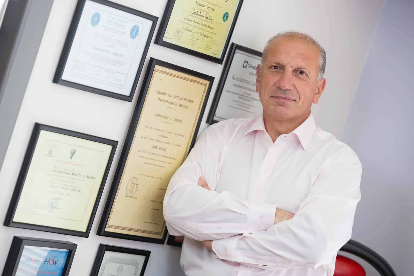 Εμπειρίες Ασθενών 1 Αγγειοχειρουργός Αγγειολόγος Λαμπίδης Κωνσταντίνος